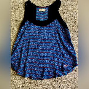 Sheer Hollister blouse